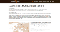 Desktop Screenshot of oceansat.com